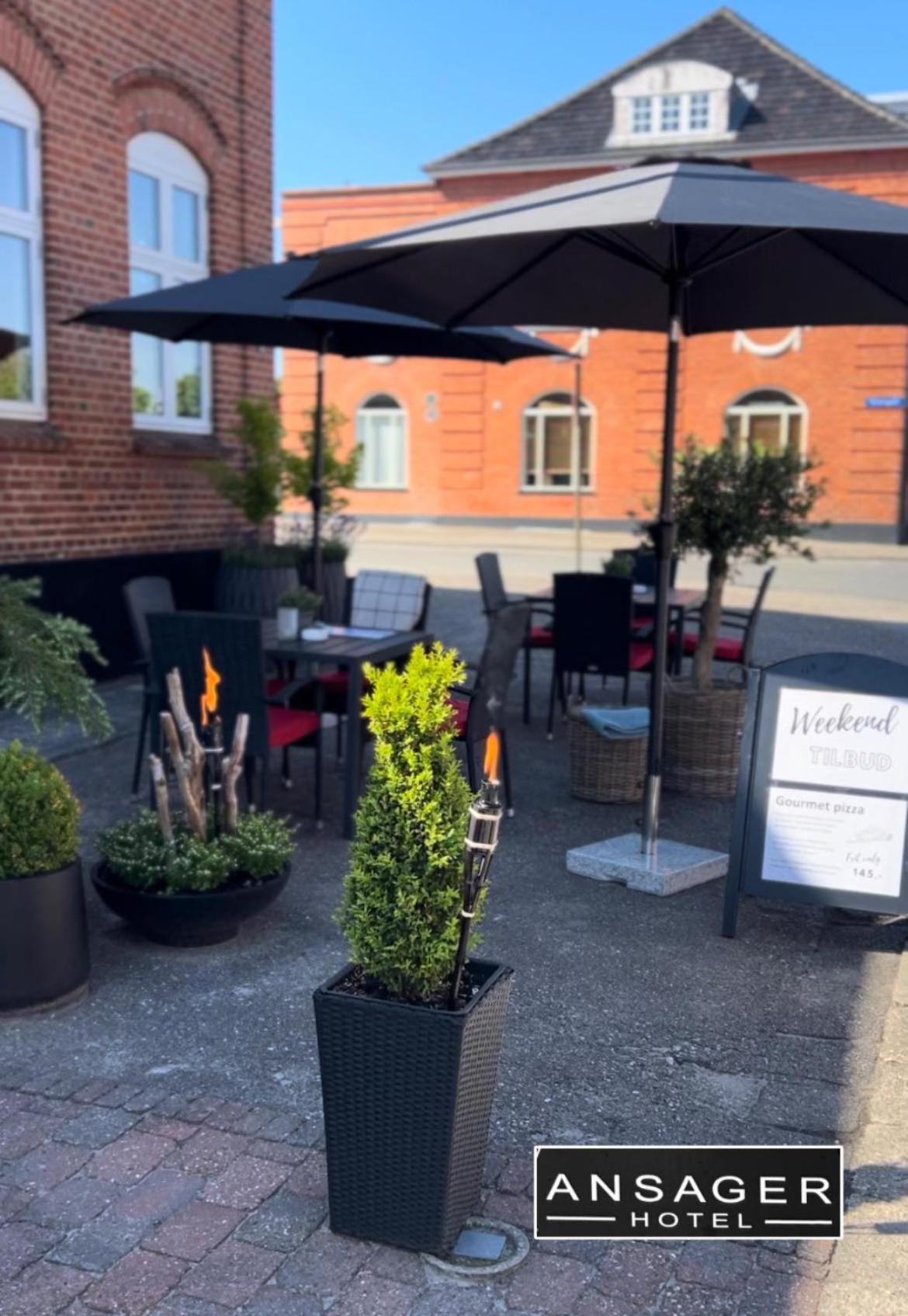Ansager Hotel Og Hytteby Exterior photo